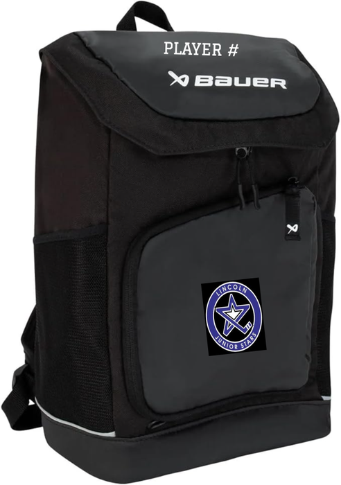 S23 LINCOLN JR STARS BAUER PRO BACKPACK