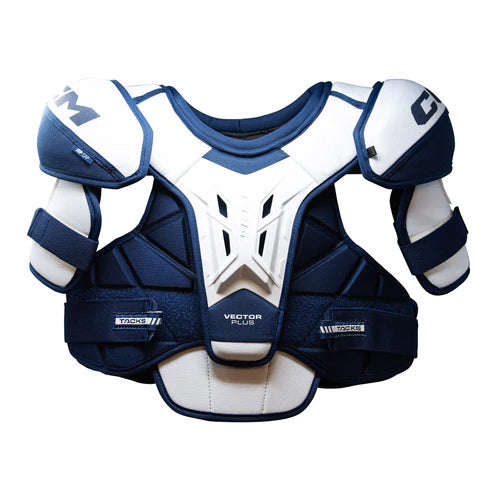 S24 CCM TACKS VECTOR PLUS SHOULDER PADS - JR.