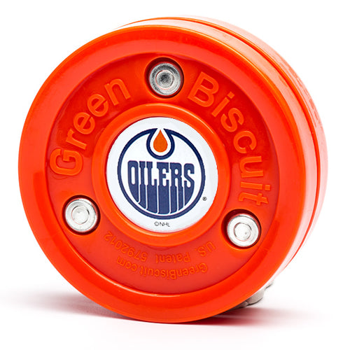 GREEN BISCUIT NHL TEAM PUCK