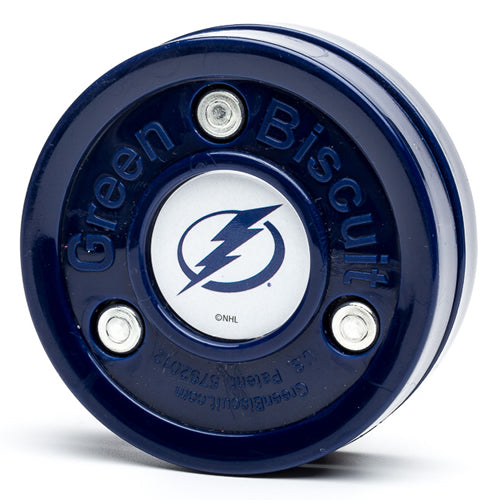 GREEN BISCUIT NHL TEAM PUCK