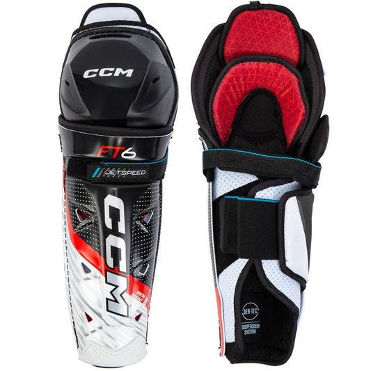 CCM JETSPEED FT6 SHIN PAD - SR.