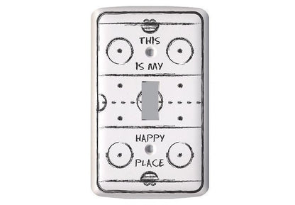 PASTIMES GLOWING LIGHT SWITCH COVER