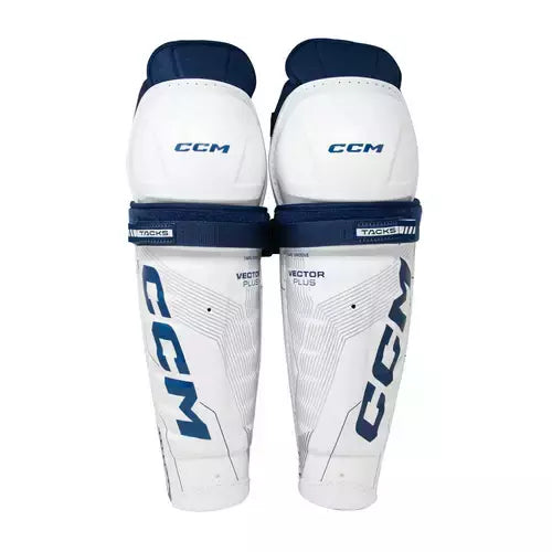 S24 CCM TACKS VECTOR PLUS SHIN PADS - JR.